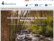 Tablet Screenshot of natureserve.org